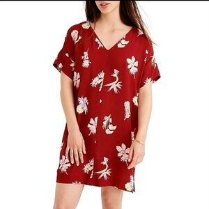 Madewell Novel Dress in Bird of Paradise